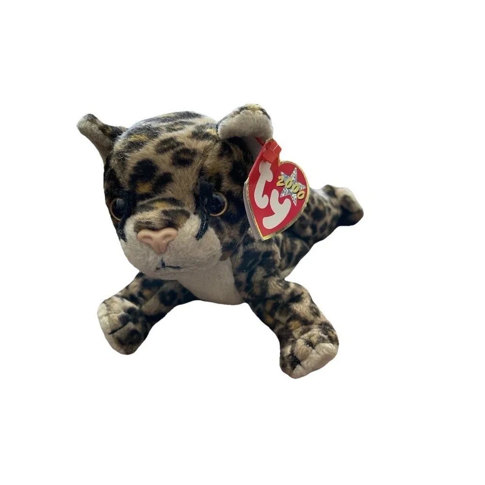 Ty Beanie‎ Baby Sneaky the Leopard 5.5
